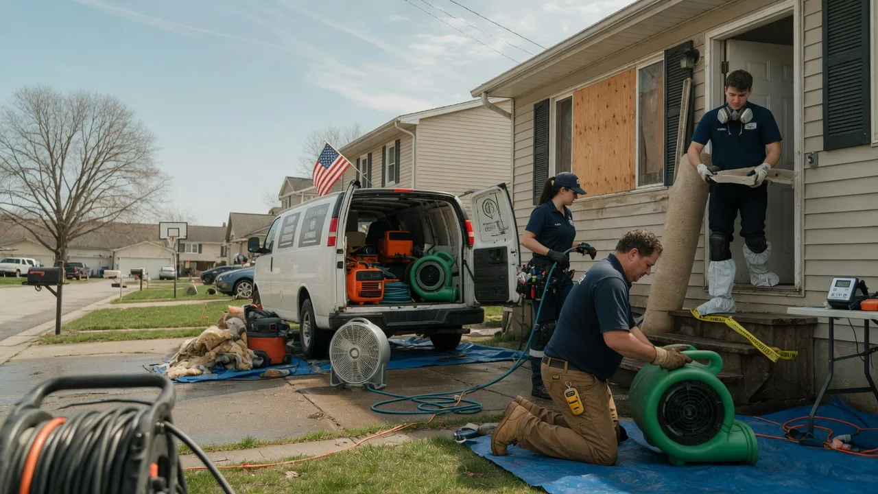 Water Damage Restoration in Hibbs, PA near me
